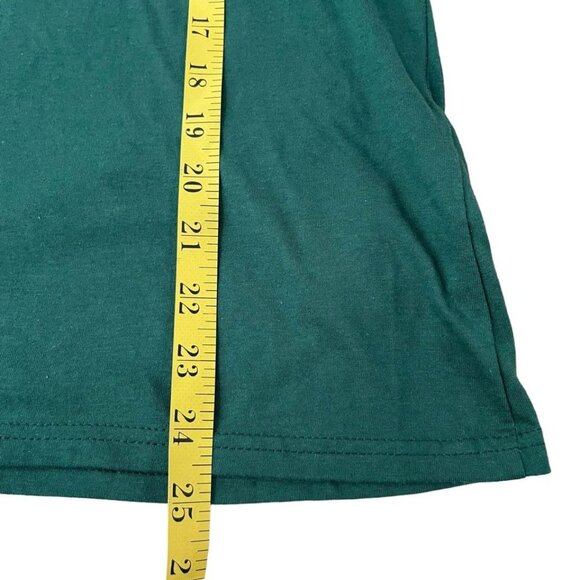 Michigan State Spartans T-Shirt Women’s Size Medium Green V-Neck New - Picture 4 of 5